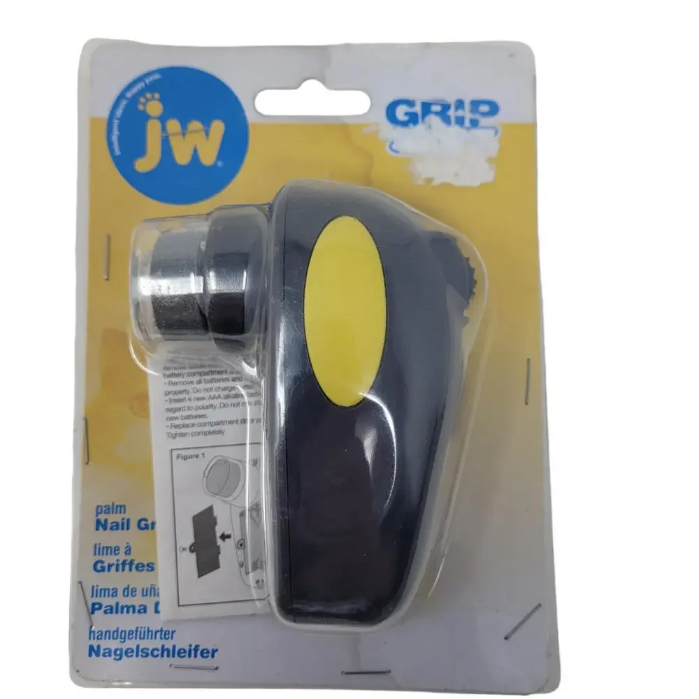 JW Gripsoft Palm Nail Grinder For Pets dogs cats rabbits